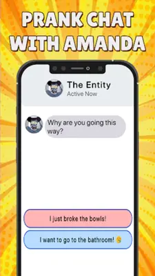 Amanda Prank Video Call & Chat android App screenshot 1