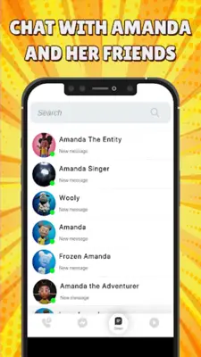 Amanda Prank Video Call & Chat android App screenshot 3