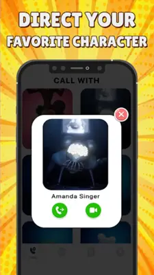 Amanda Prank Video Call & Chat android App screenshot 5